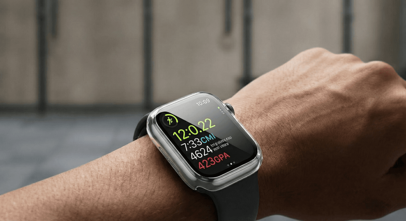 Apple Watch with a Mobile Armor screen protector